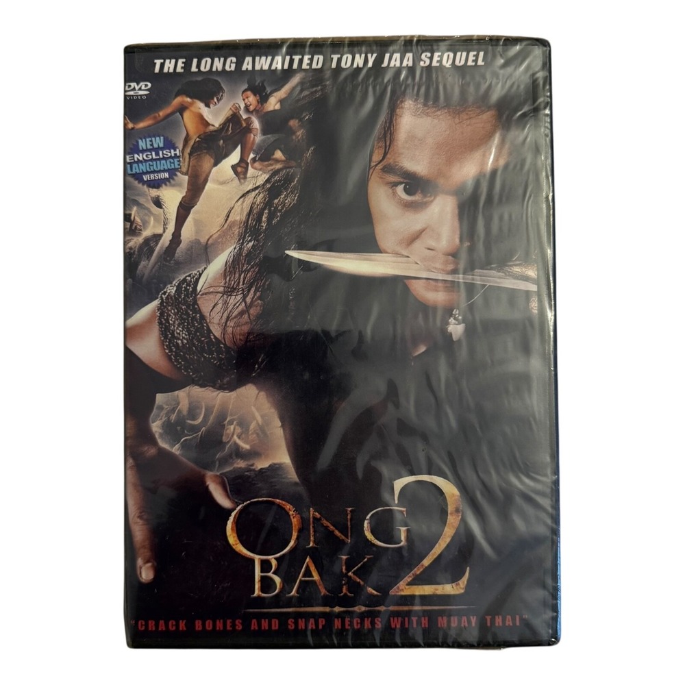 Ong‎ Bak 2 DVD Tony Jaa Martial Arts Action Movie English Version New Sealed